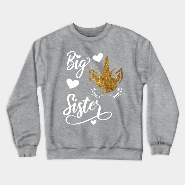 Big Sister big sister little sister Crewneck Sweatshirt by Gaming champion